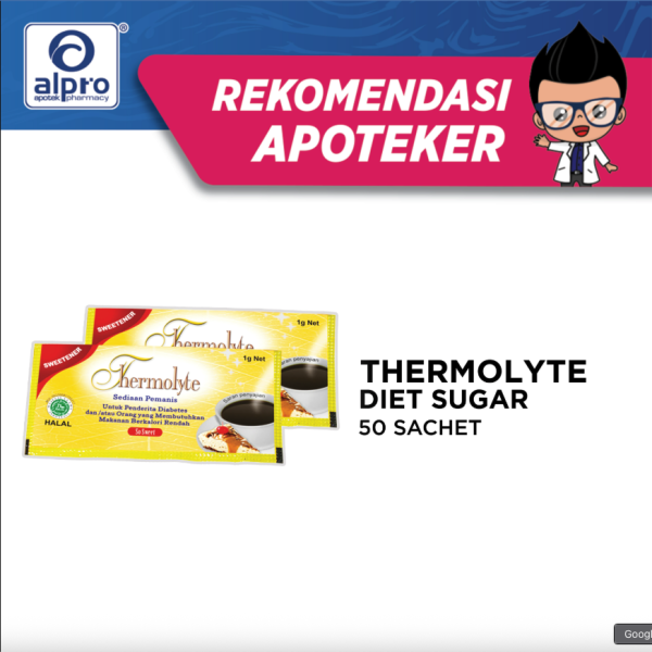 Thermolyte Diet Sugar 50 Sachet